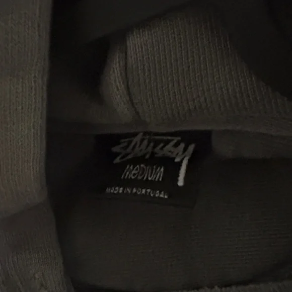 Stussy Charcoal Graphic Hoodie